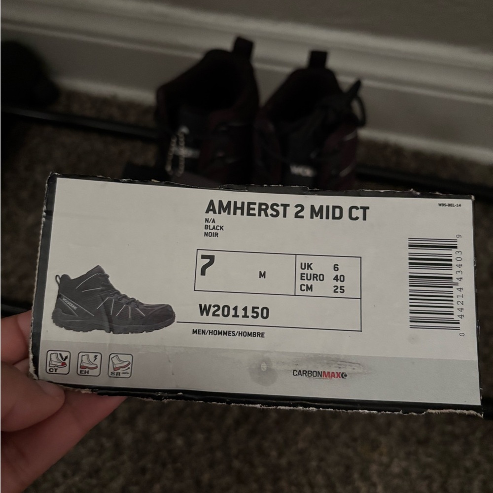 Amherst 2 Mid CT Black Men's Shoes